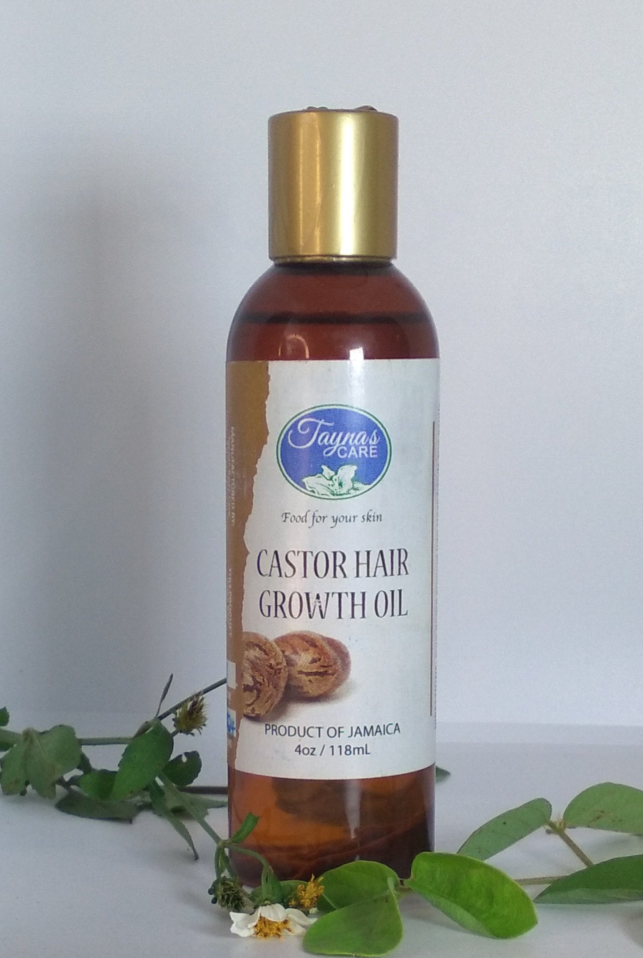 Taynas Body Care Jamaican Castor Hair Growth Oil with Rosemary