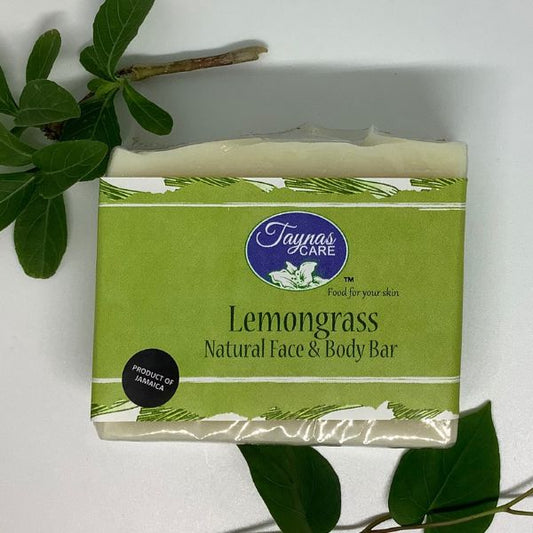 Taynas Body Care Lemongrass Natural Bar Soap