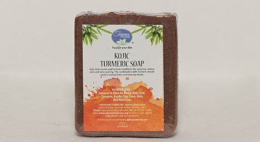 Kojic Acid & Turmeric Soap - Taynas Body Care